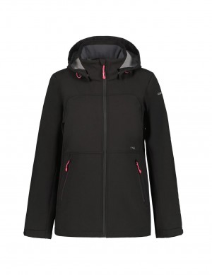 Black Women Icepeak Beebe Jacket | USA-XVL105279