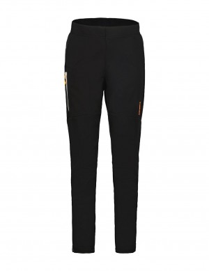 Black Women Icepeak Bernard Softshell Pants | USA-RWS183046