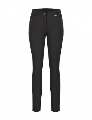 Black Women Icepeak Doral Hybrid Trousers Pants | USA-YFO960753