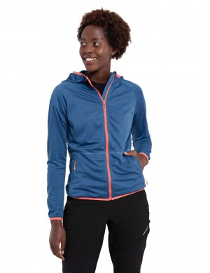 Blue Women Icepeak Berka Midlayer Jacket | USA-NUT265107