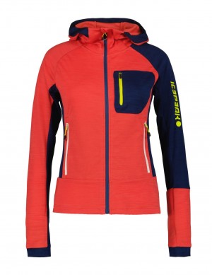 Cora / Navy Women Icepeak Dole Midlayer Jacket | USA-GBS972051