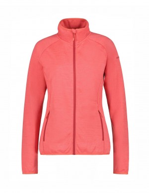 Coral Women Icepeak Briancon Midlayer Jacket | USA-VPS260179