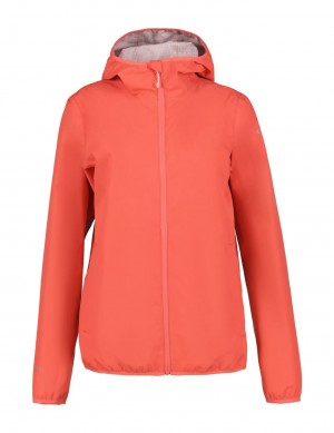 Coral Women Icepeak Brookeville Jacket | USA-RYU046127