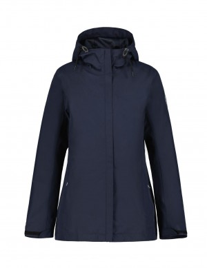 Dark Blue Women Icepeak Adenau Outdoor Jacket | USA-SKV543962