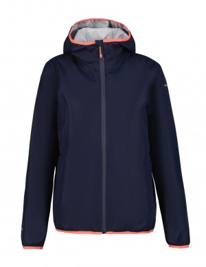 Dark Blue Women Icepeak Brookeville Jacket | USA-UZP645239