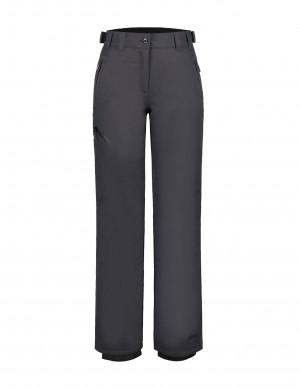 Dark Grey Women Icepeak Curlew Ski Pants | USA-QES609125