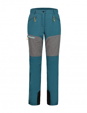 Dark Turquoise Women Icepeak Barstow Softshell Pants | USA-FNQ961857