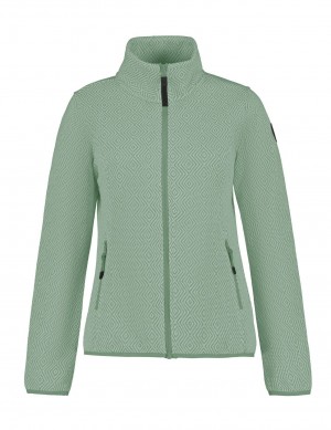 Green Women Icepeak Aikes Midlayer Jacket | USA-ZSP674280