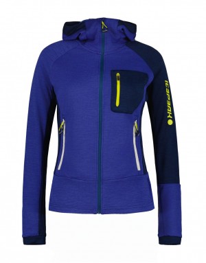 Indigo Women Icepeak Dole Midlayer Jacket | USA-DTR874621