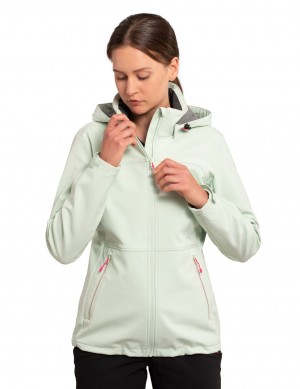 Light Green Women Icepeak Beebe Jacket | USA-BZI597403