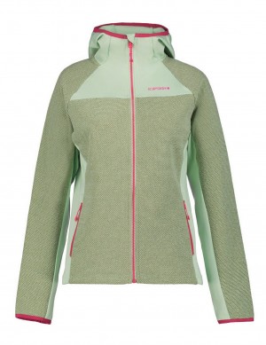 Light Green Women Icepeak Bradgate Midlayer Jacket | USA-HDB390824