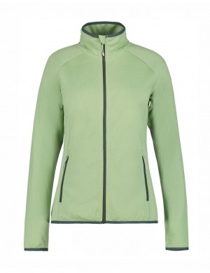 Light Green Women Icepeak Briancon Midlayer Jacket | USA-HSL294536