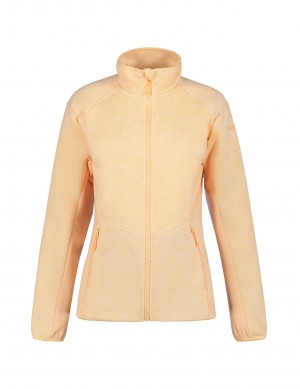 Light Orange Women Icepeak Bleeker Midlayer Jacket | USA-NJV016287