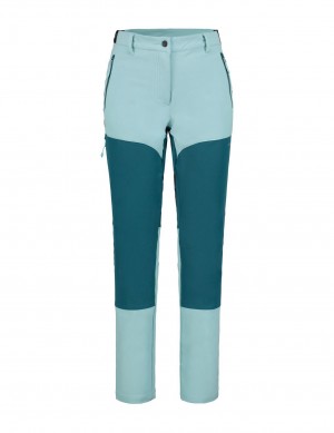 Light Turquoise Women Icepeak Bartonville Stretchy Outdoor Pants | USA-VZN695312