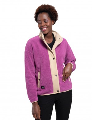 Purple Women Icepeak Abbott Midlayer Jacket | USA-SIB650923