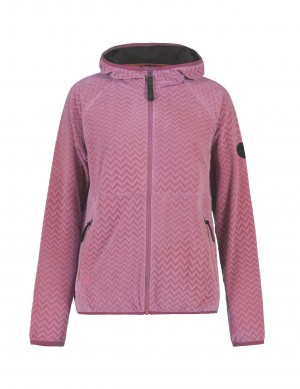 Purple Women Icepeak Agran Midlayer Jacket | USA-ZQD371650