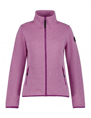 Purple Women Icepeak Aikes Midlayer Jacket | USA-FCH617095