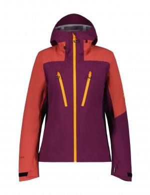 Purple / Orange Women Icepeak Deblois Jacket | USA-GBQ268394