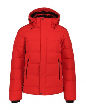 Red Men Icepeak Bixby Winter Jacket | USA-QGF610974