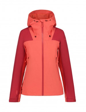 Red / Coral Women Icepeak Bandera Jacket | USA-HNI578096