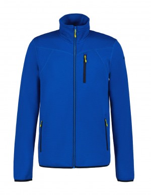 Royal Blue Men Icepeak Berthold Midlayer Jacket | USA-UGC672045