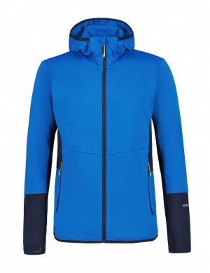 Royal Blue Men Icepeak Brunson Midlayer Jacket | USA-MGO195084