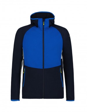 Royal Blue / Navy Men Icepeak Bassum Midlayer Jacket | USA-QYI463978