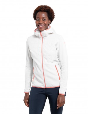 White Women Icepeak Borna Midlayer Jacket | USA-DNQ084539