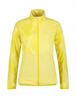 Yellow Women Icepeak Barryton Midlayer Jacket | USA-LQN561409