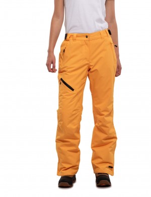 Yellow Women Icepeak Curlew Ski Pants | USA-IDW437026