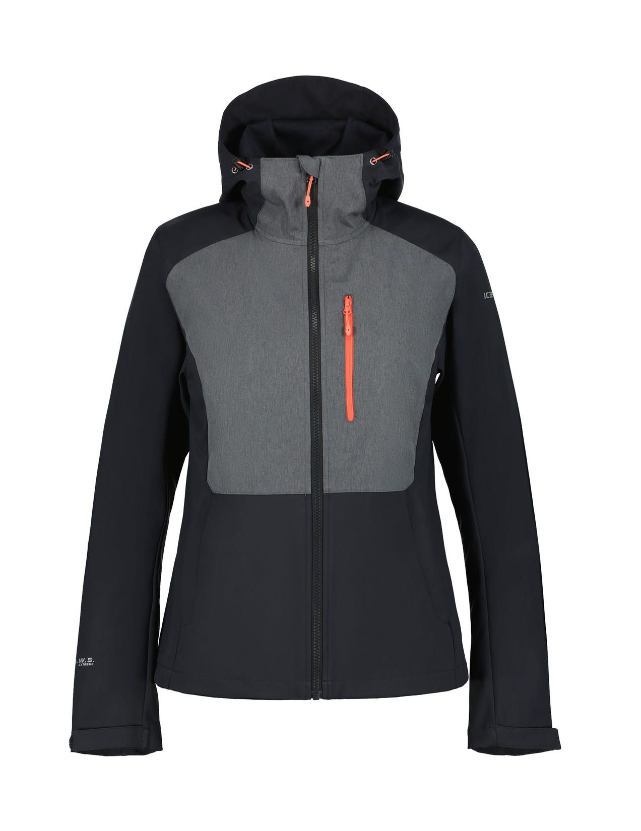 Anthracite Women Icepeak Burnet Softshell Jacket | USA-ESO590346