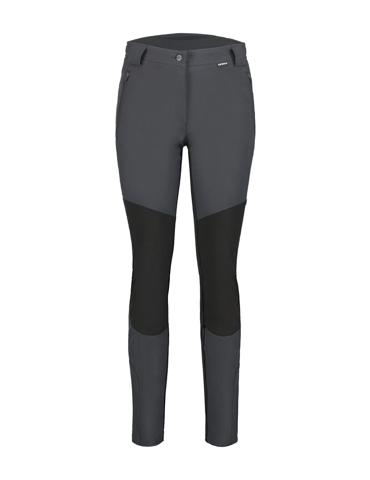 Anthracite Women Icepeak Doral Hybrid Pants | USA-ATD961235