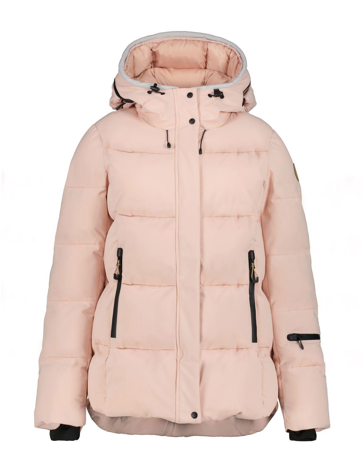 Beige Women Icepeak Bonita Winter Jacket | USA-UON802917