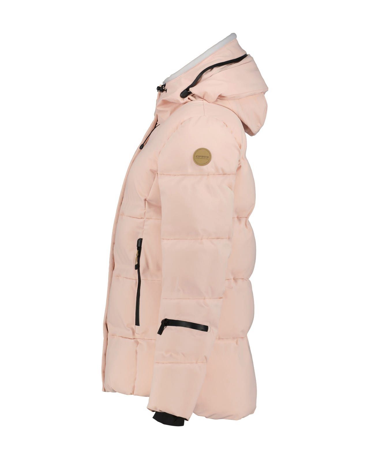 Beige Women Icepeak Bonita Winter Jacket | USA-UON802917