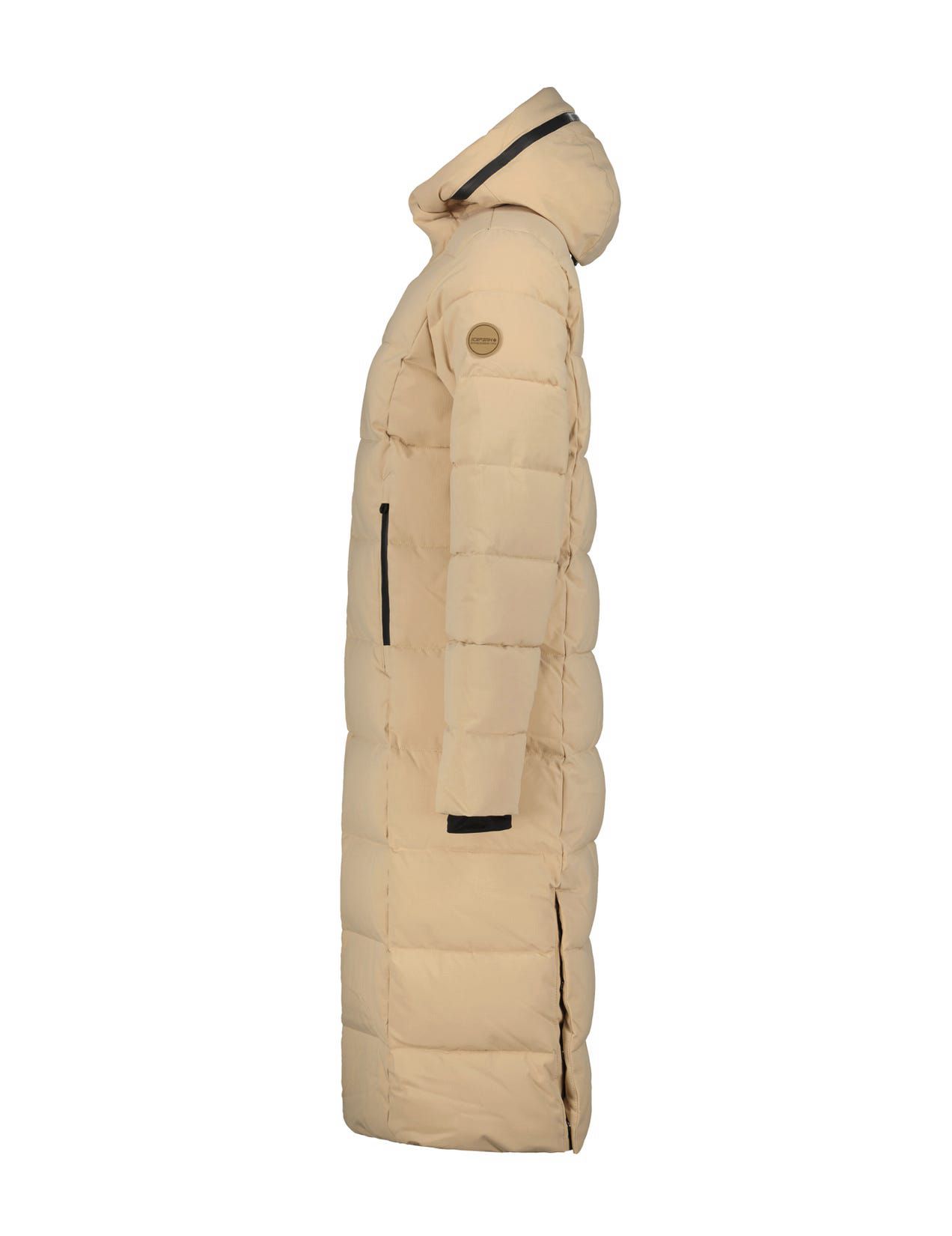 Beige Women Icepeak Brilon Coat | USA-XWF361089