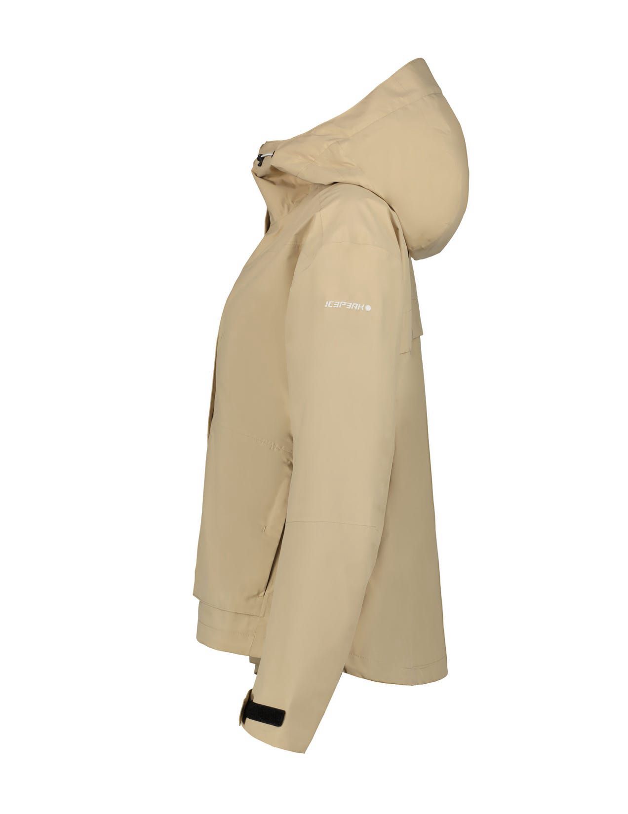 Beige Women Icepeak Mantua Jacket | USA-EDP520674