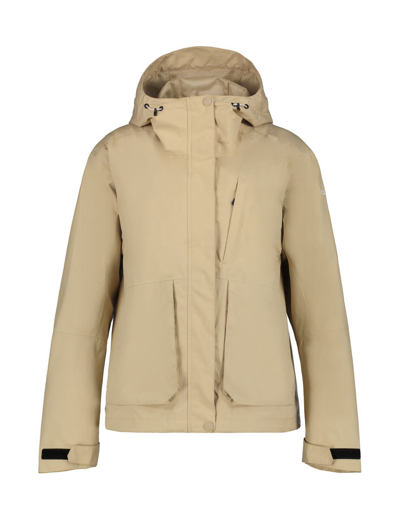 Beige Women Icepeak Mantua Jacket | USA-EDP520674