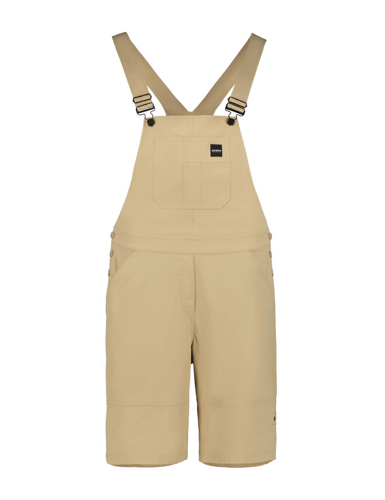 Beige Women Icepeak Mentor Overall Shorts | USA-BOS193457