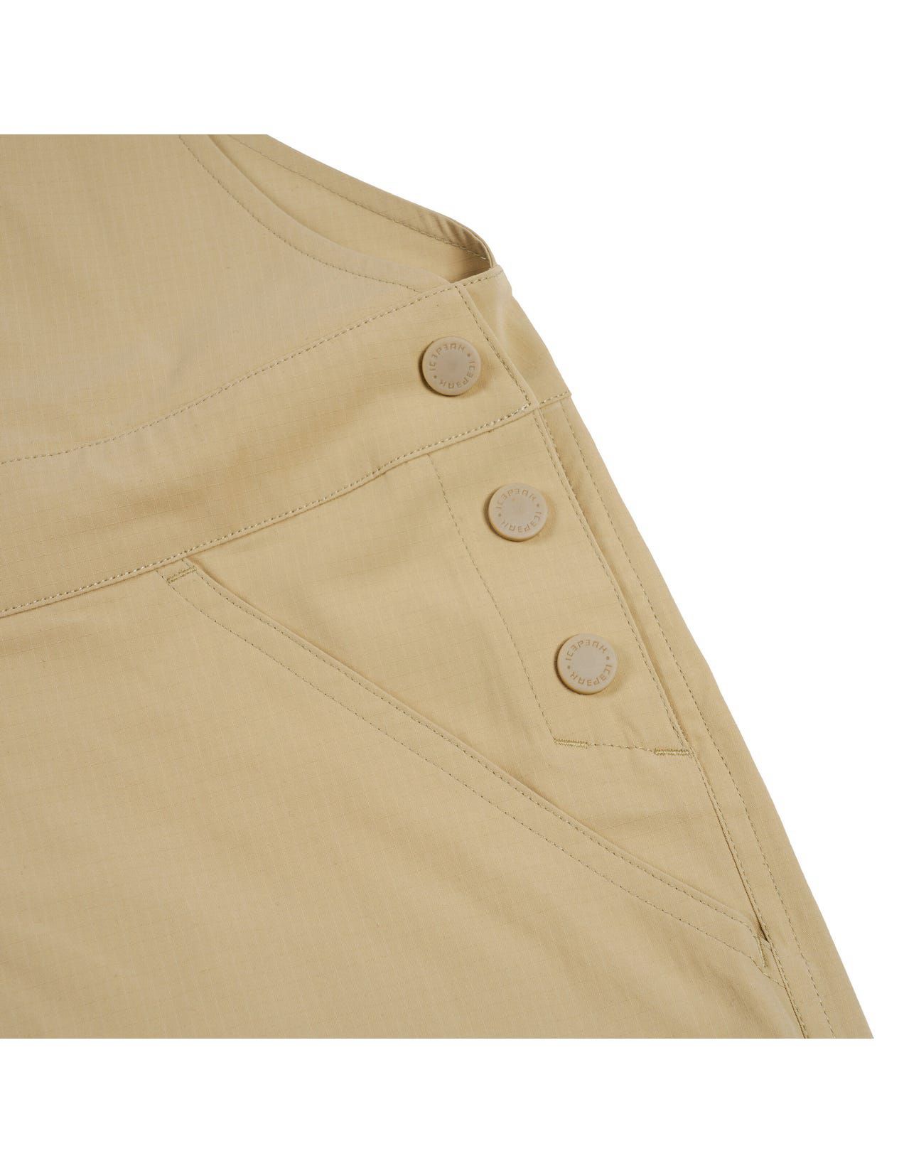 Beige Women Icepeak Mentor Overall Shorts | USA-BOS193457