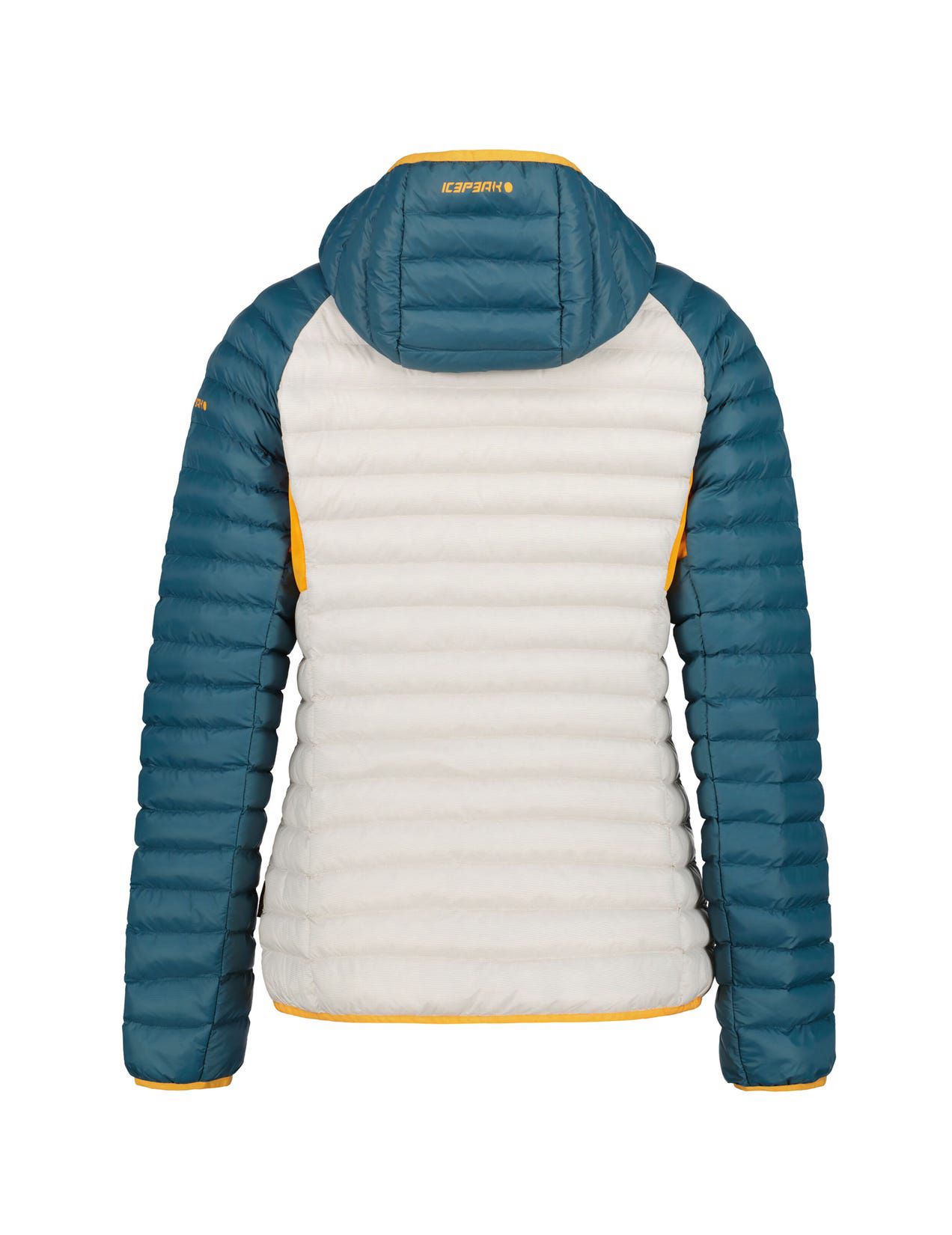 Beige / Blue Women Icepeak Dix Winter Jacket | USA-CEX028149