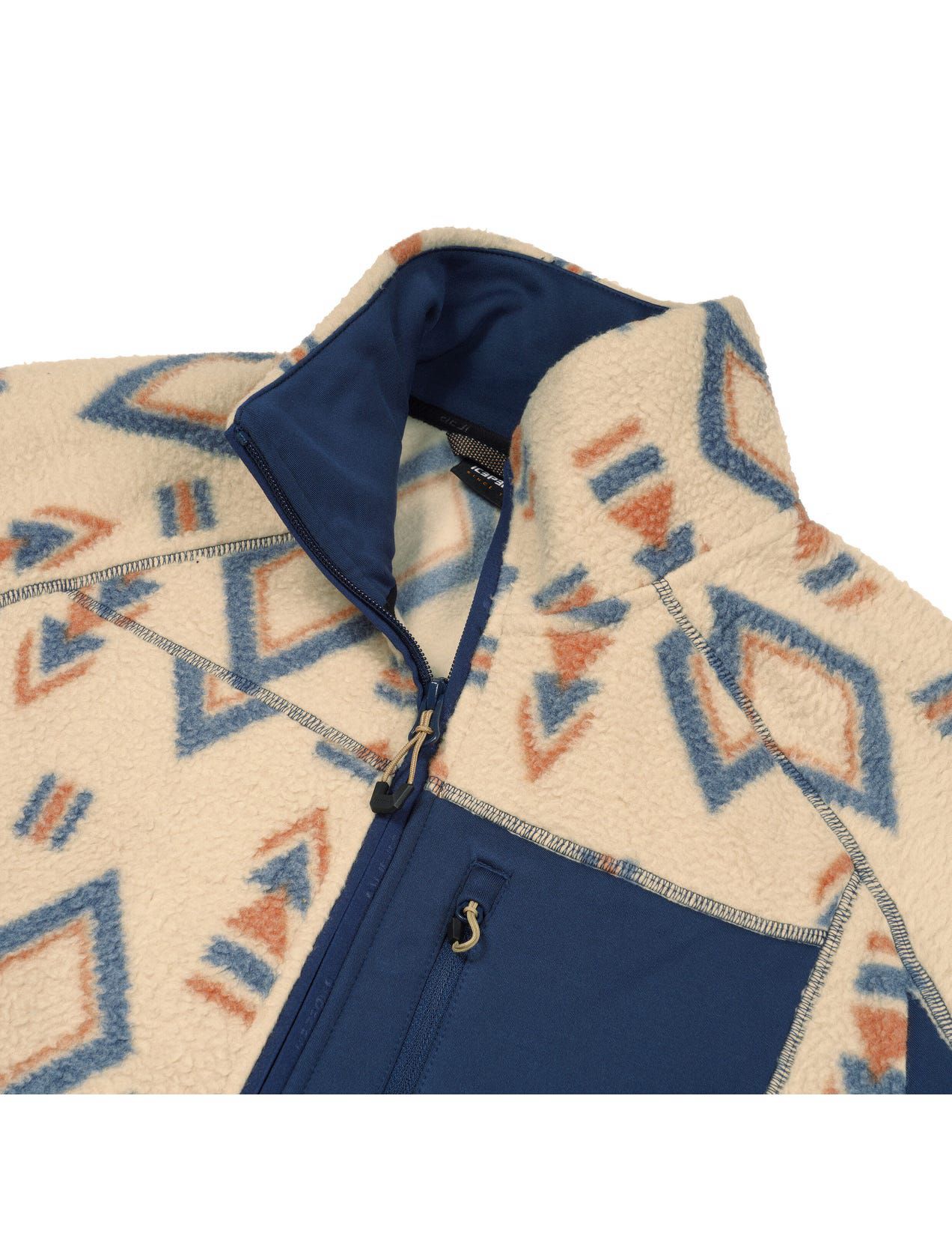 Beige / Navy Men Icepeak Mohawken Jacket | USA-BSF354196