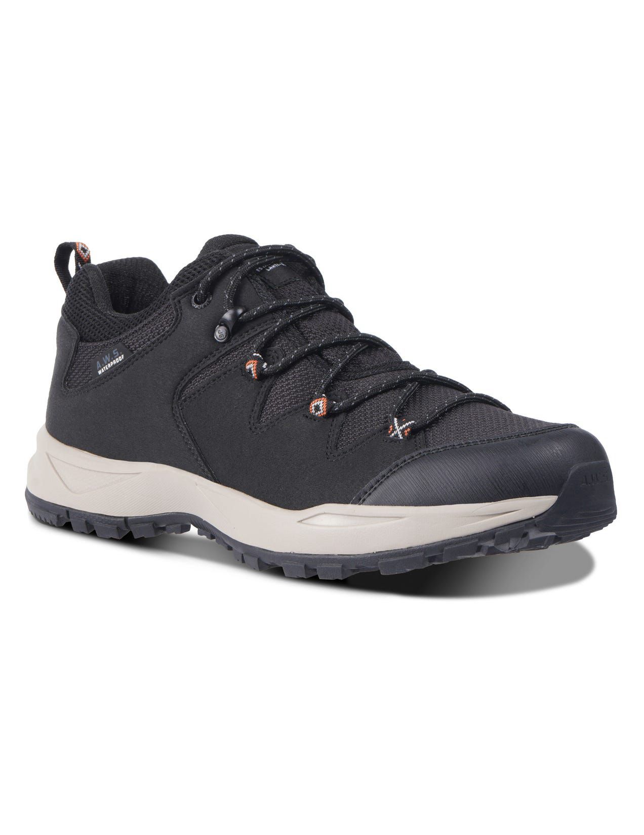 Black Men Icepeak Ahola Low-cut Hiking Shoes | USA-LGO082596