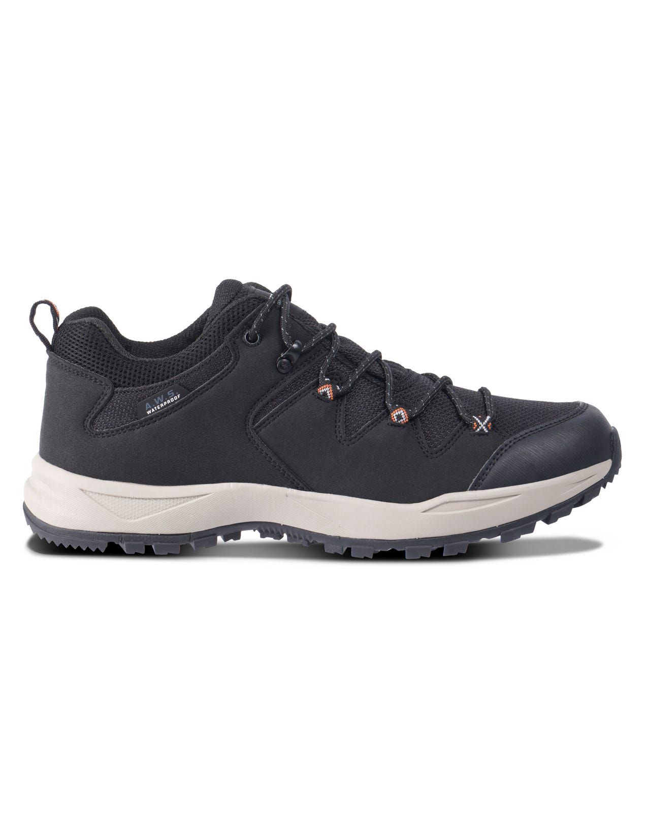 Black Men Icepeak Ahola Low-cut Hiking Shoes | USA-LGO082596