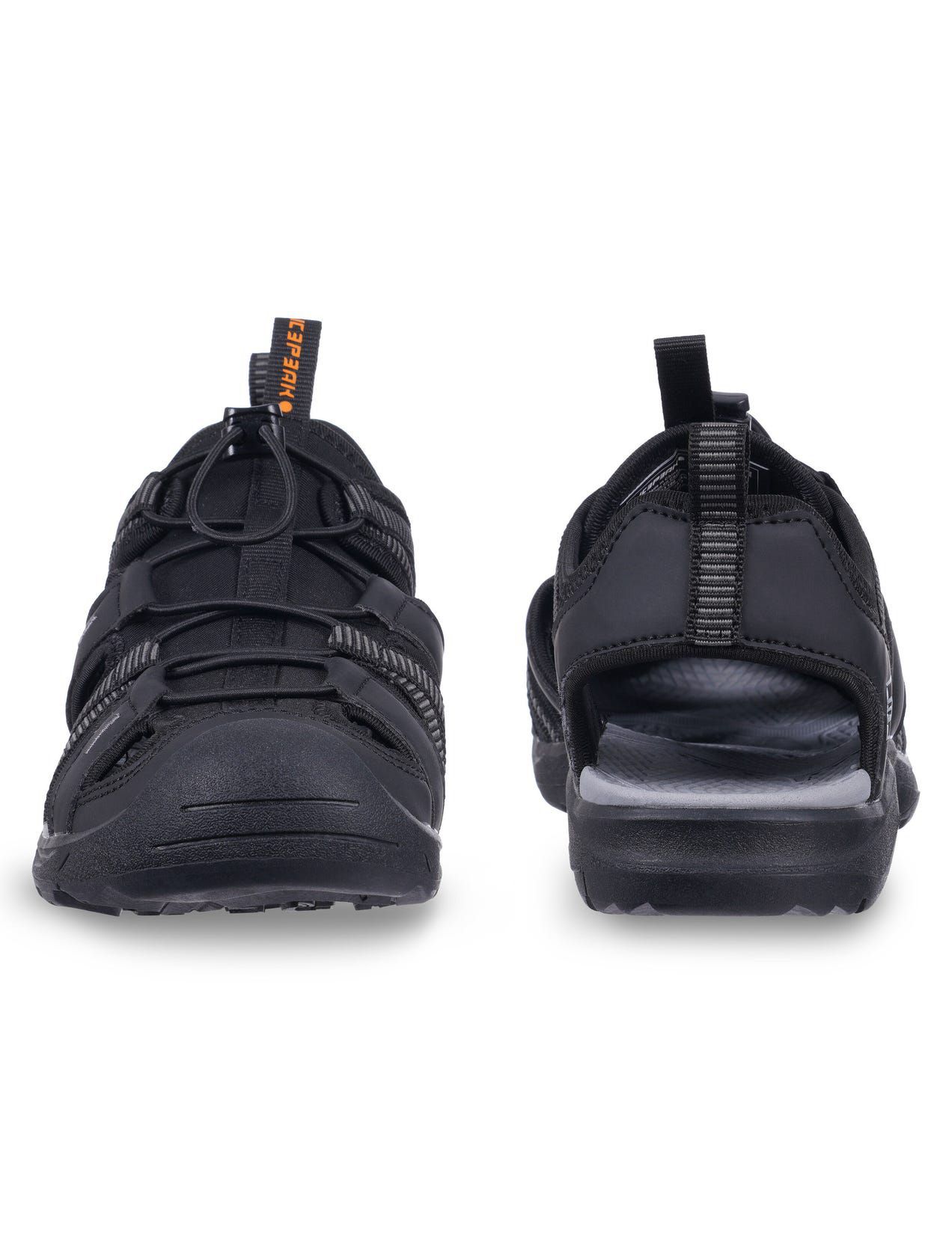 Black Men Icepeak Aksu Sandals | USA-ATI439857