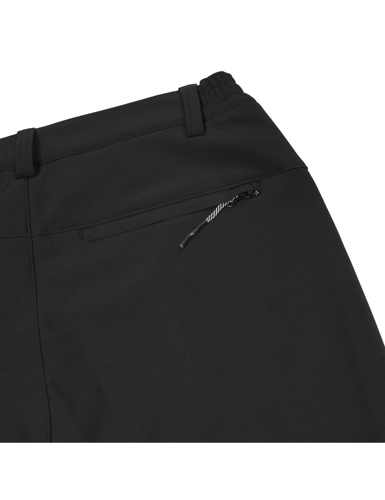 Black Men Icepeak Argo Softshell Pants | USA-PGH619487