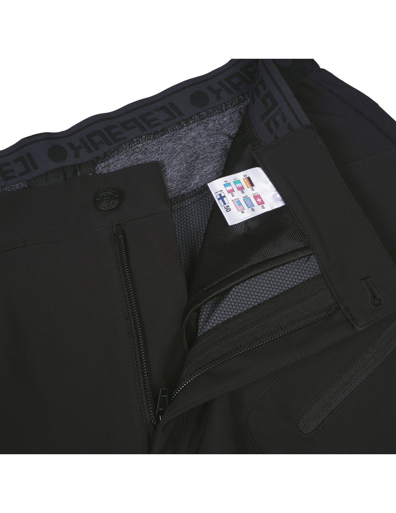 Black Men Icepeak Becket Pants | USA-RPV760431