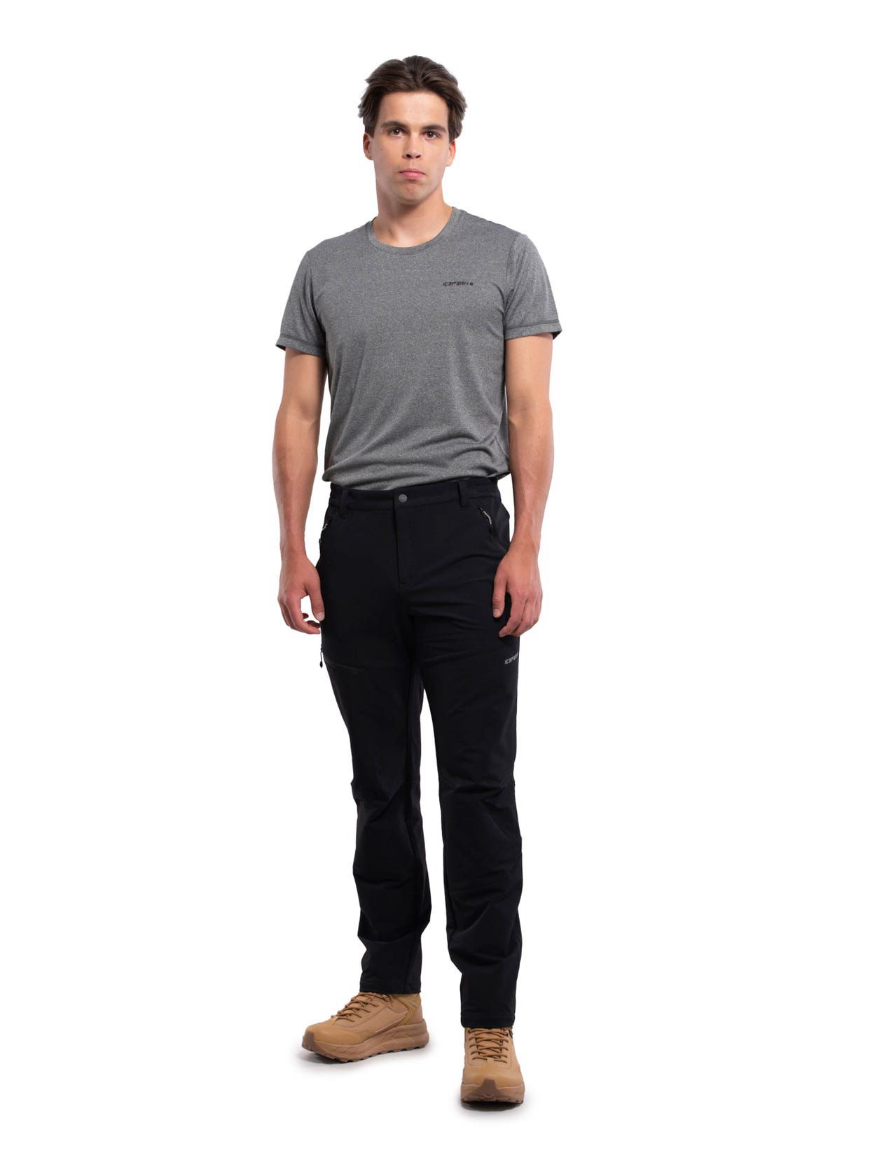 Black Men Icepeak Beeskow Pants | USA-APQ856914