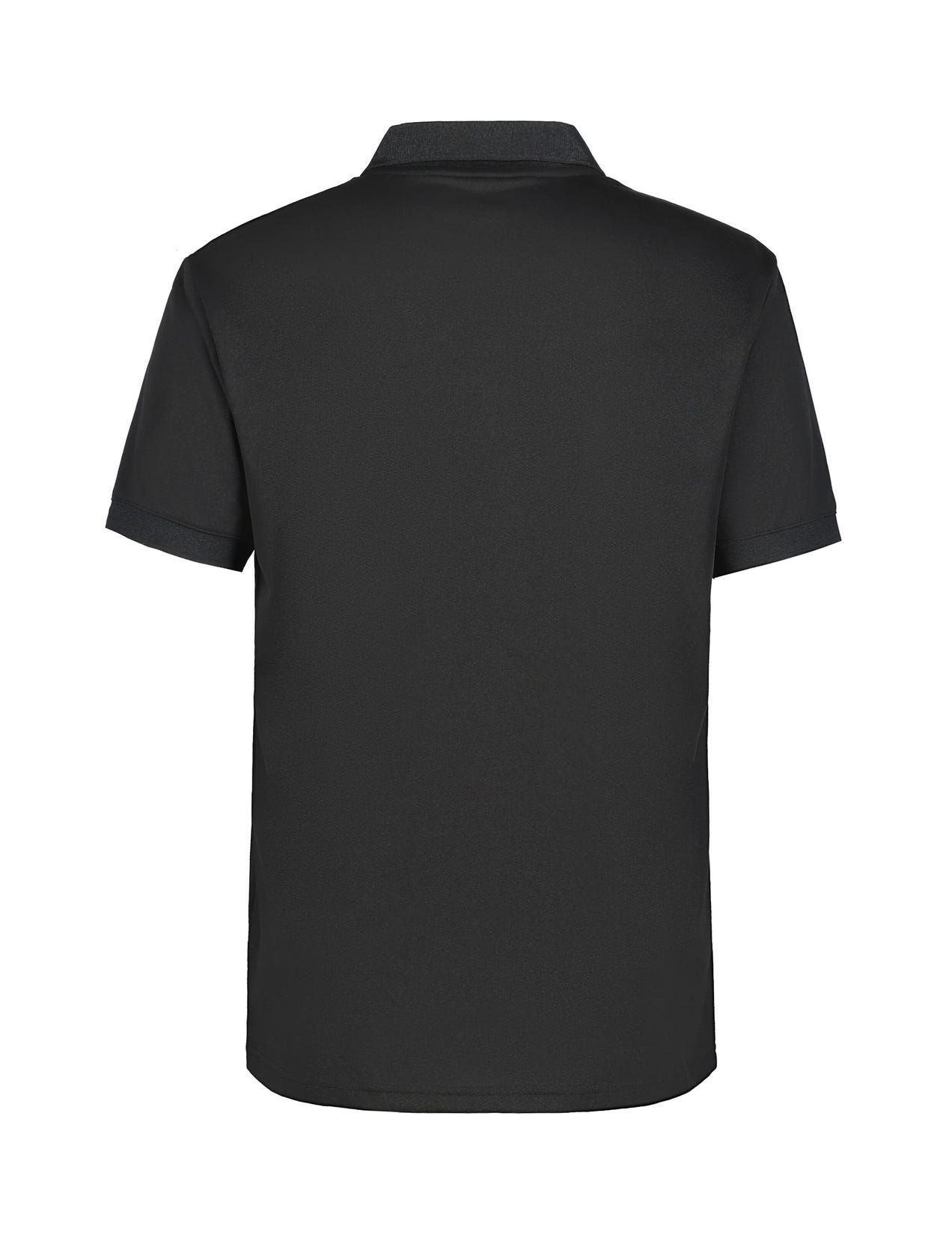 Black Men Icepeak Bellmont Polo Shirt | USA-KQU517408