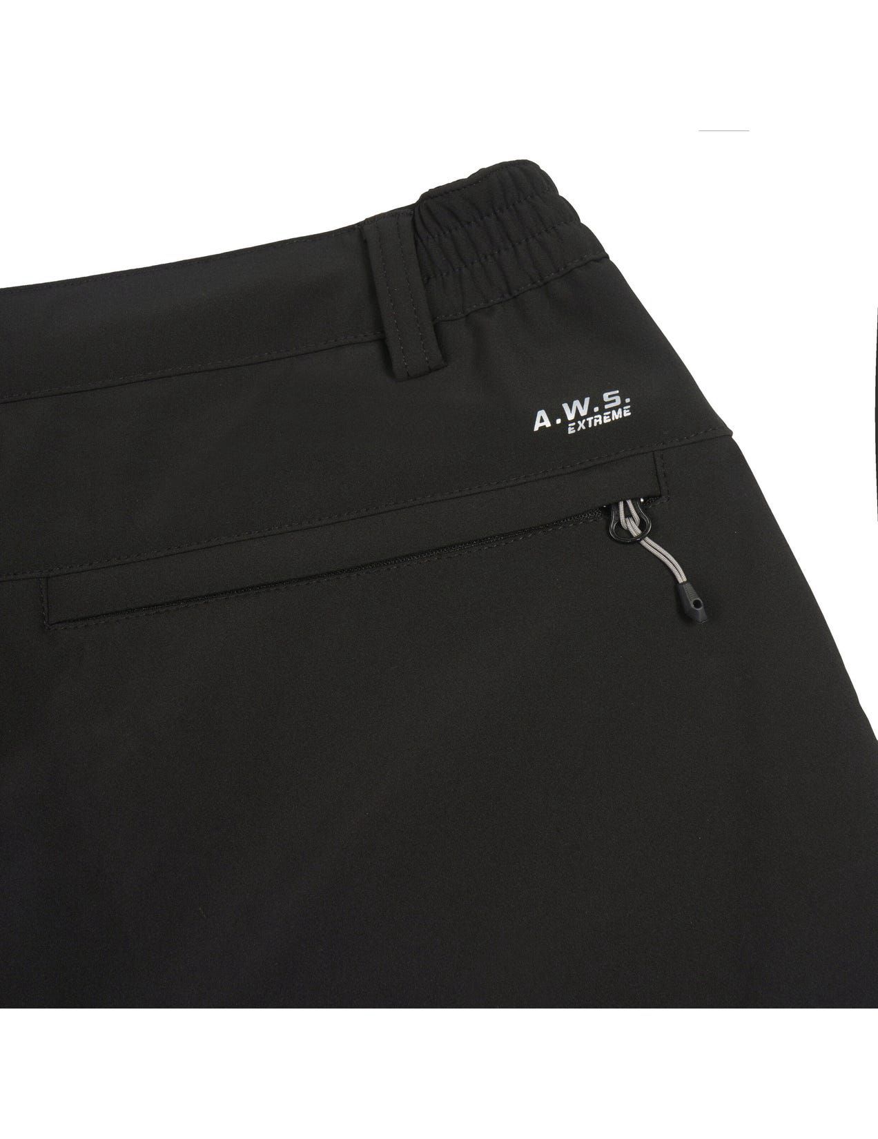 Black Men Icepeak Bouton Softshell Pants | USA-KIN062813