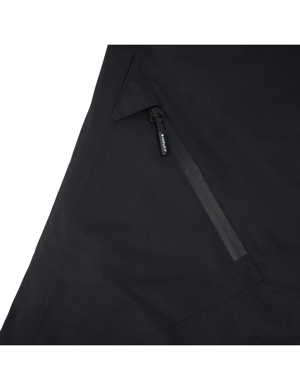 Black Men Icepeak Colman Ski Pants | USA-PZJ637901